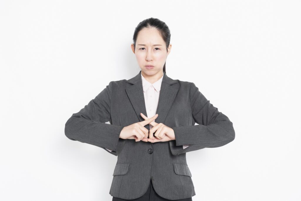 失敗のイメージ