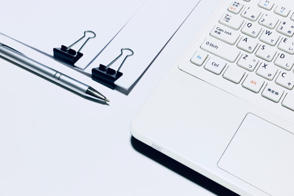 書類作成のイメージ