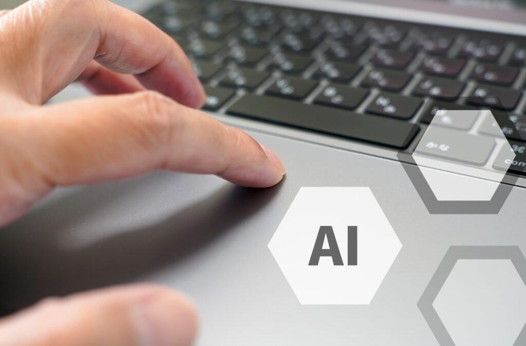 AIを操作するイメージ